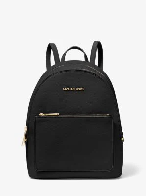 Adina Medium Pebbled Leather Backpack - Image 2