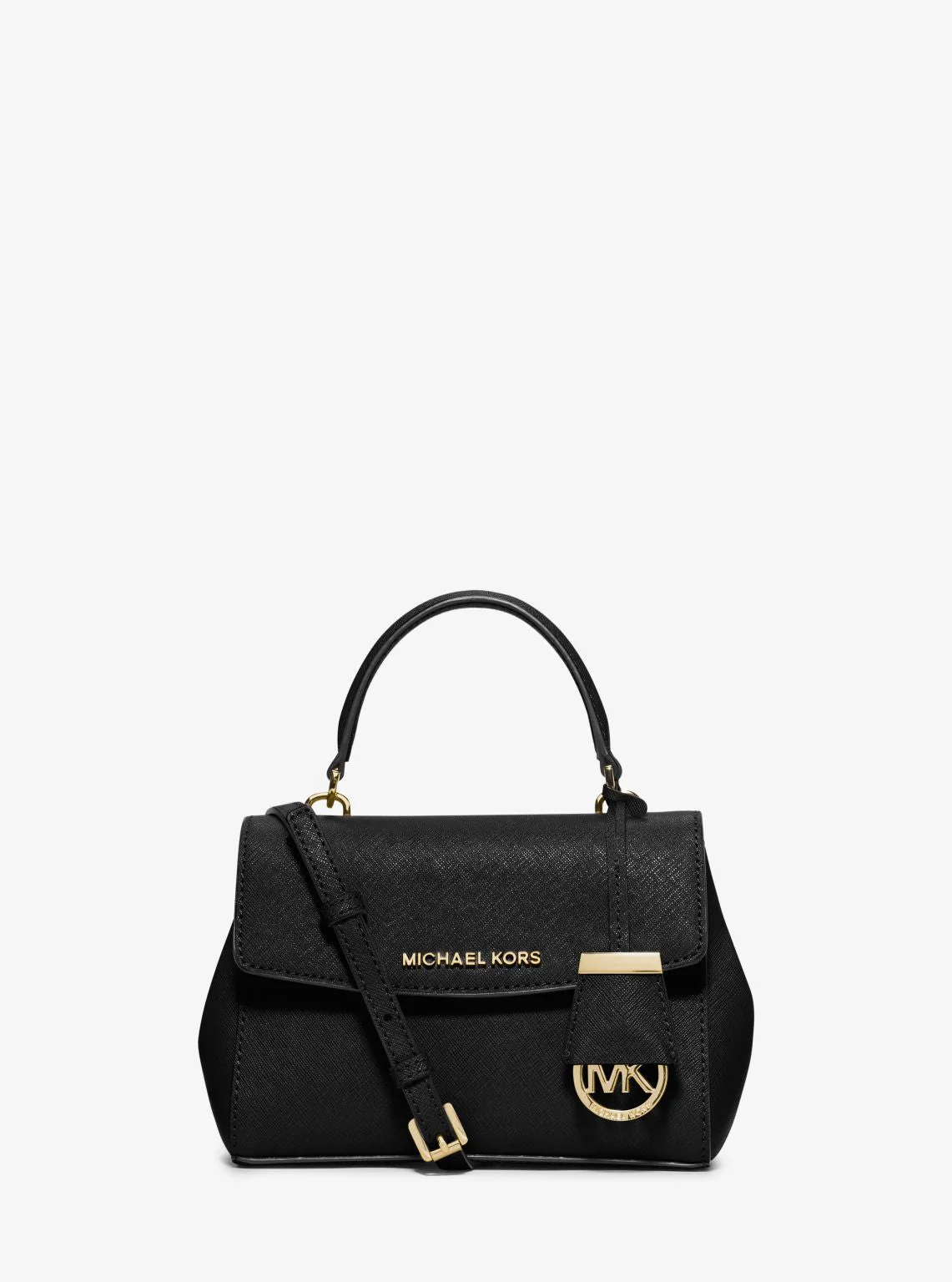 Ava Extra-Small Saffiano Leather Crossbody - Image 60
