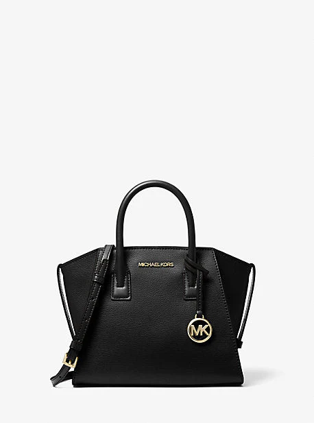 Avril Small Leather Top-Zip Satchel - Image 11