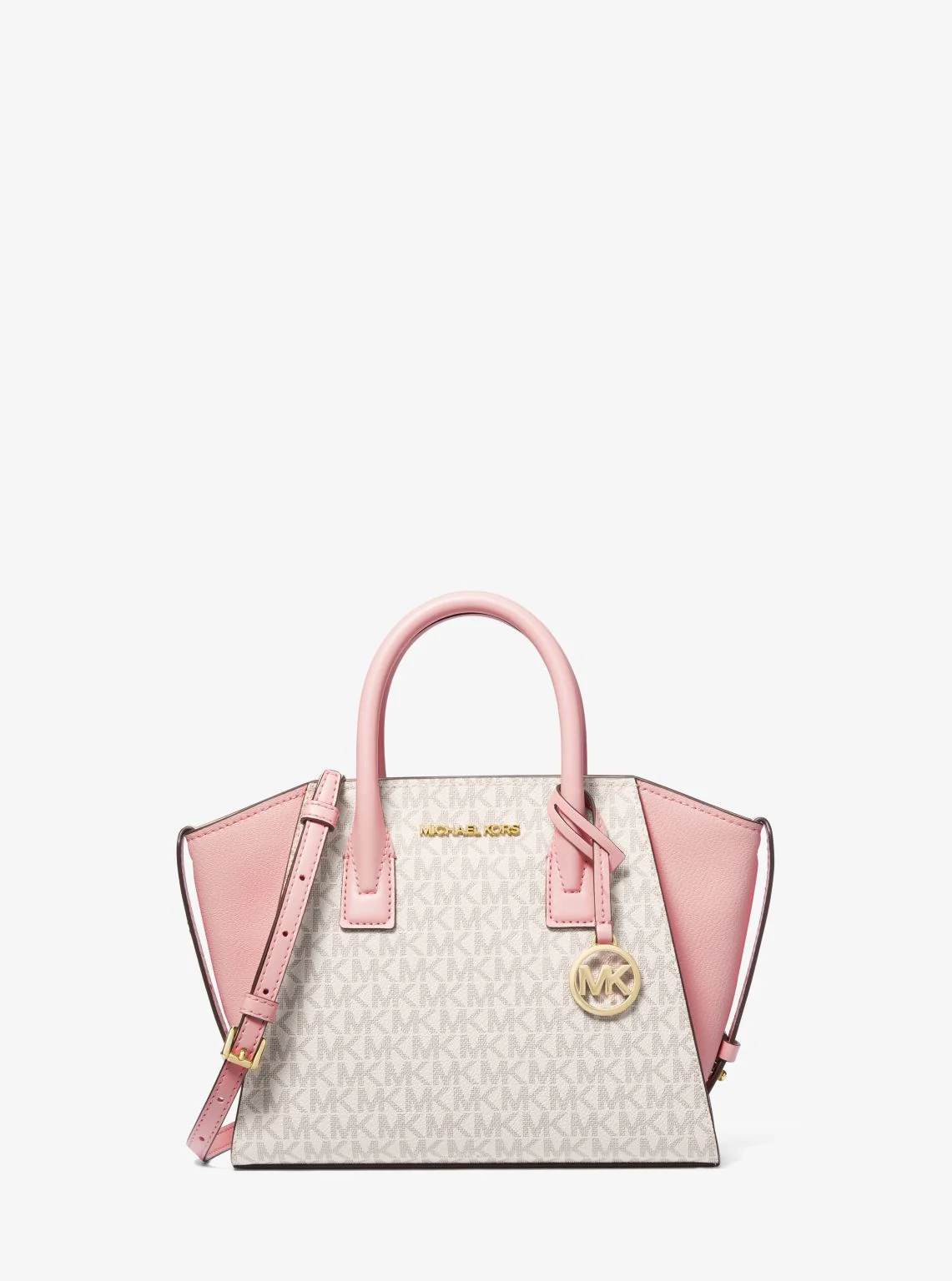 Avril Small Logo Top-Zip Satchel - Image 16