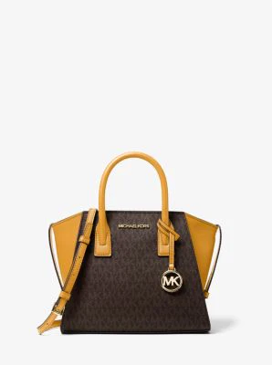 Avril Small Logo Top-Zip Satchel - Image 2