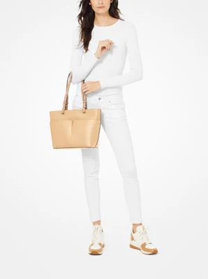 Bedford Medium Pebbled Leather Tote Bag - Image 11