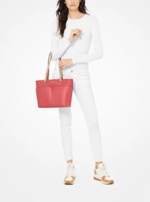 Bedford Medium Pebbled Leather Tote Bag - Image 14