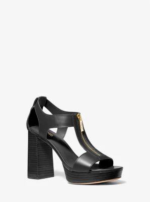 Berkley Leather Block-Heel Sandal - Image 10
