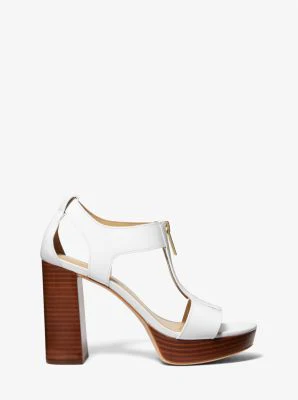 Berkley Leather Block-Heel Sandal - Image 7