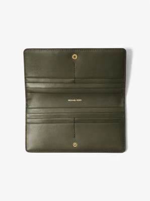 Bryant Large Pebbled Leather Snap-Front Wallet - Image 12