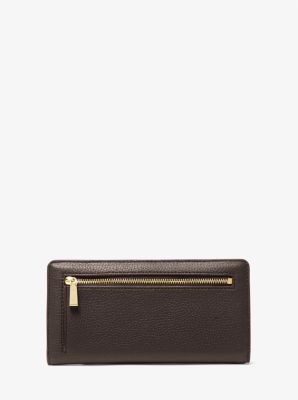 Bryant Large Pebbled Leather Snap-Front Wallet - Image 17