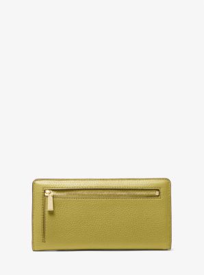 Bryant Large Pebbled Leather Snap-Front Wallet - Image 21