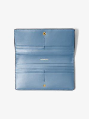 Bryant Large Pebbled Leather Snap-Front Wallet - Image 6