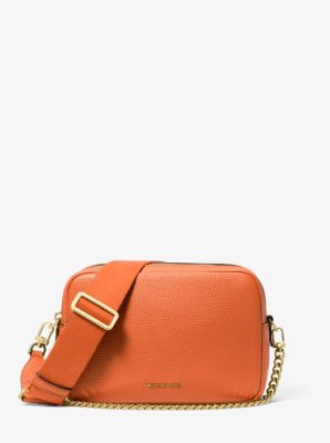 Bryant Medium Pebbled Leather Camera Crossbody Bag - Image 16