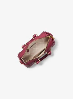 Carine Extra-Small Pebbled Leather Satchel - Image 3
