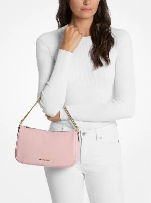 Carmela Medium Pebbled Leather Convertible Crossbody Bag - Image 7