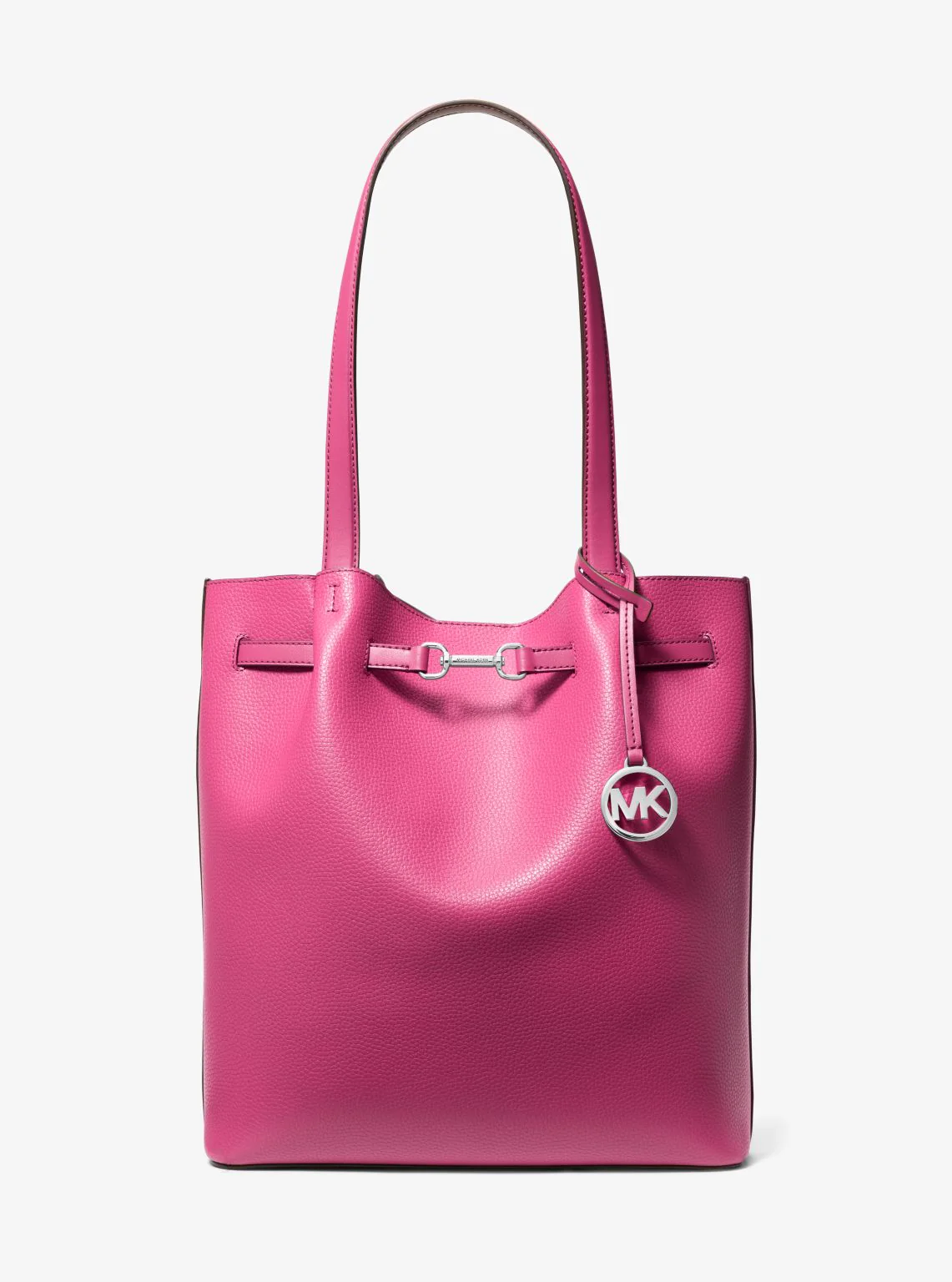 Carson Large Pebbled Leather Tote Bag - Image 5