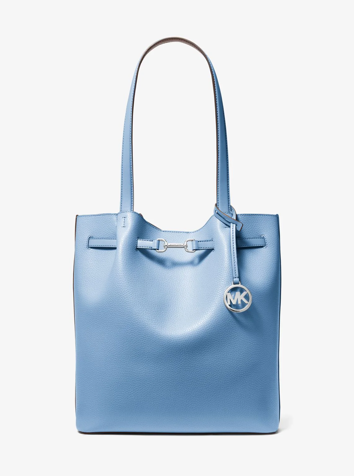 Carson Large Pebbled Leather Tote Bag - Image 9