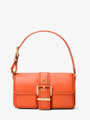 Colby Medium Leather Shoulder Bag - Image 12