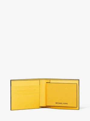 Cooper Saffiano Leather Billfold Wallet With Passcase - Image 3