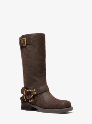 Crosby Suede Moto Boot - Image 2