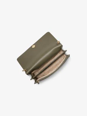Daniela Large Saffiano Leather Crossbody Bag - Image 50