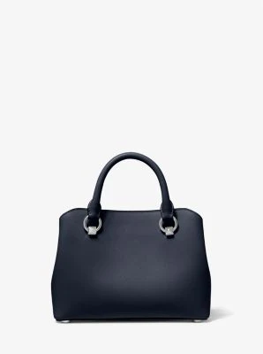 Edith Small Saffiano Leather Satchel - Image 5