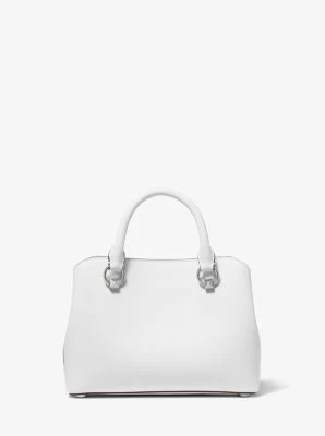 Edith Small Saffiano Leather Satchel - Image 9