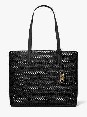 Eliza Extra-Large Hand-Woven Leather Tote Bag - Image 12