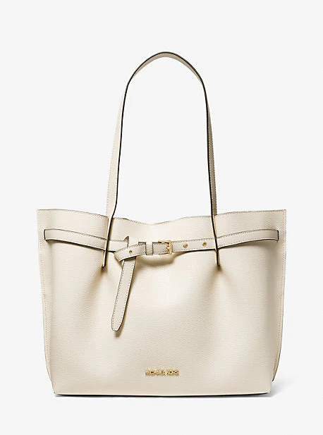 Emilia Large Pebbled Leather Tote Bag - Image 13