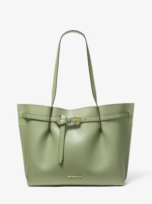 Emilia Large Pebbled Leather Tote Bag - Image 2