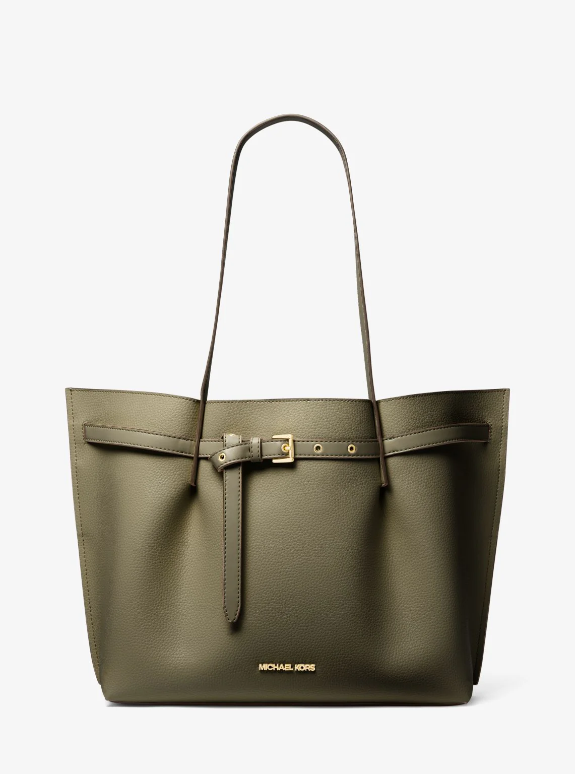 Emilia Large Pebbled Leather Tote Bag - Image 49