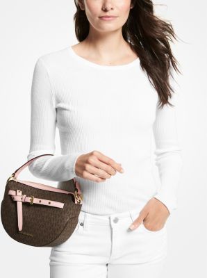Emilia Medium Logo Shoulder Bag - Image 47