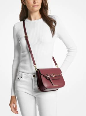 Emilia Small Leather Crossbody Bag - Image 35