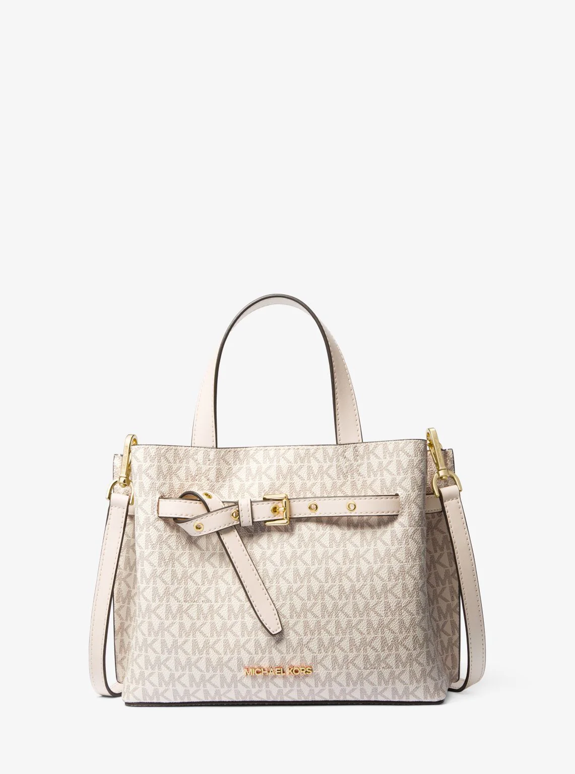 Emilia Small Logo Satchel - Image 25
