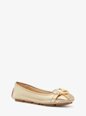Fulton Metallic Leather Moccasin - Image 2