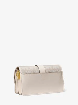 Greenwich Medium Logo Jacquard Shoulder Bag - Image 14