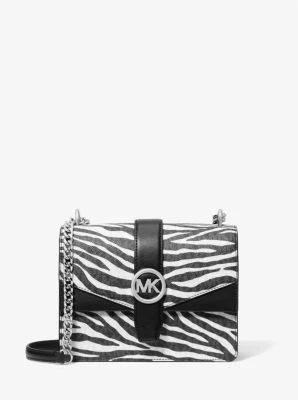 Greenwich Small Animal Print Logo Crossbody Bag - Image 6