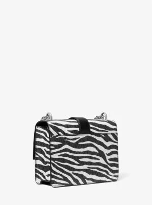 Greenwich Small Animal Print Logo Crossbody Bag - Image 8