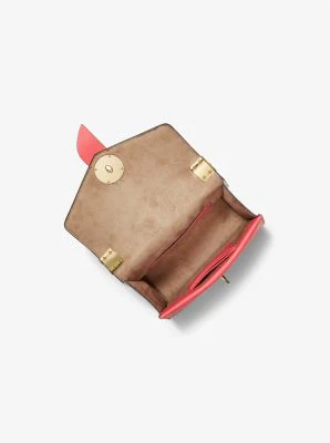 Greenwich Small Color-Block Logo and Saffiano Leather Crossbody Bag - Image 20
