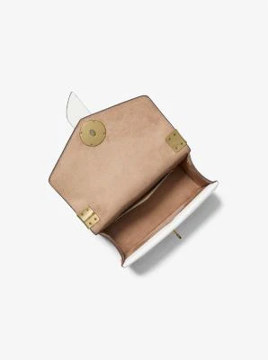 Greenwich Small Color-Block Logo and Saffiano Leather Crossbody Bag - Image 36