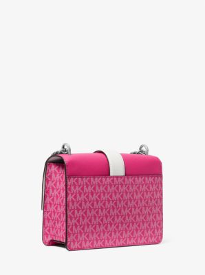 Greenwich Small Color-Block Signature Logo Crossbody Bag - Image 12