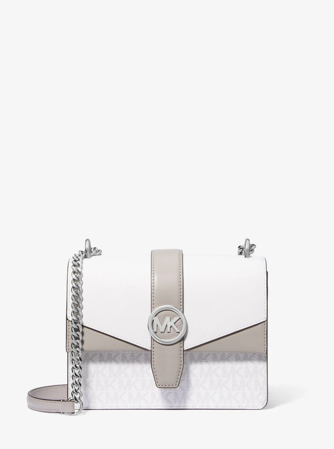 Greenwich Small Color-Block Signature Logo Crossbody Bag - Image 14