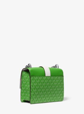 Greenwich Small Color-Block Signature Logo Crossbody Bag - Image 4