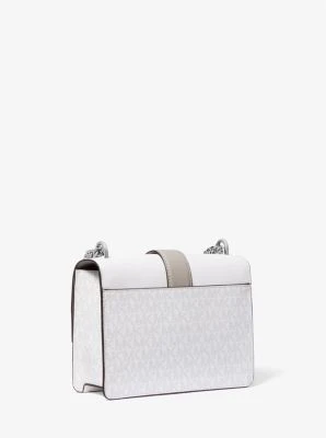 Greenwich Small Color-Block Signature Logo Crossbody Bag - Image 8