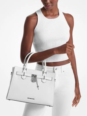 Hamilton Medium Leather Satchel - Image 4