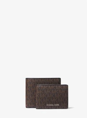 Harrison Logo Billfold Wallet With Passcase - Image 17
