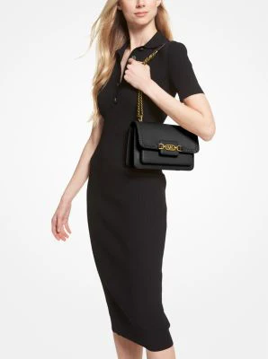 Heather Large Leather Shoulder Bag - Image 13