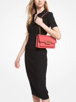 Heather Large Leather Shoulder Bag - Image 4