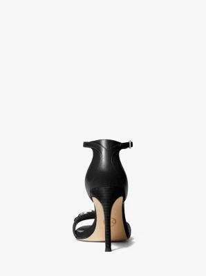 Izzy Embellished Leather Sandal - Image 4