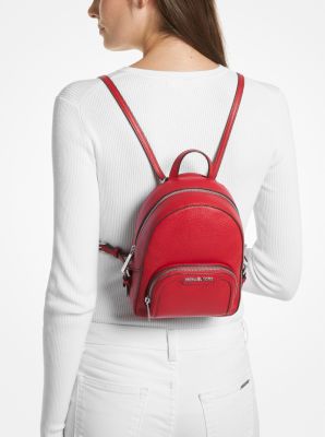Jaycee Extra-Small Pebbled Leather Convertible Backpack - Image 6