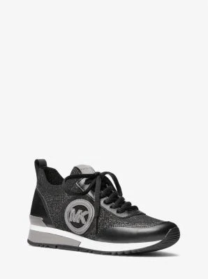 Jenkins Metallic Stretch Knit Trainer - Image 12