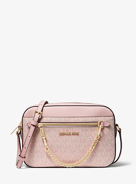Jet Set Large Logo Crossbody Bag - Image 14