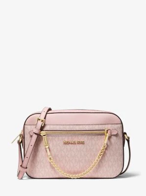 Jet Set Large Logo Crossbody Bag - Image 15